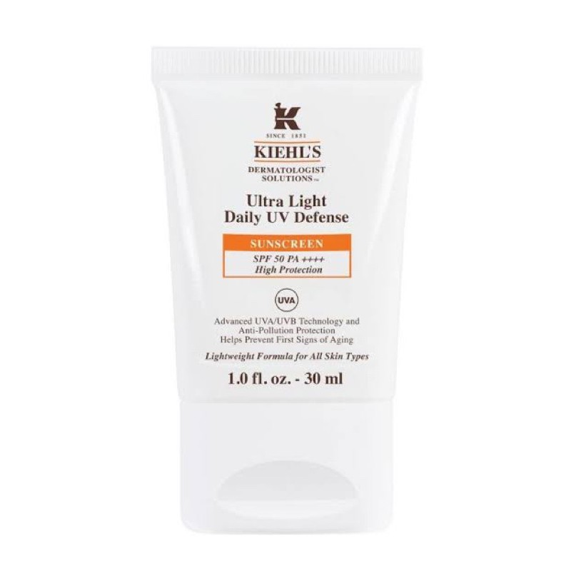 K*iehls Kiehl’s Ultra Light Daily UV Defense Sunscreen SPF50 PA+++