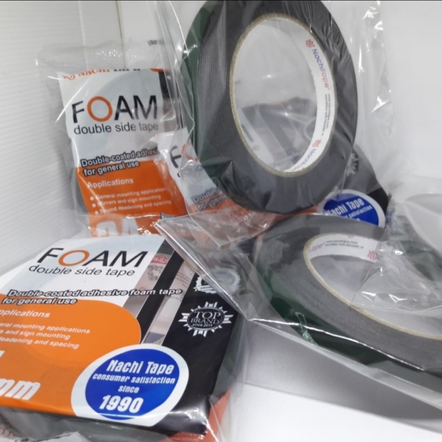 

Isolasi Double Tape Foam NACHI 12mm 1/2 Inch