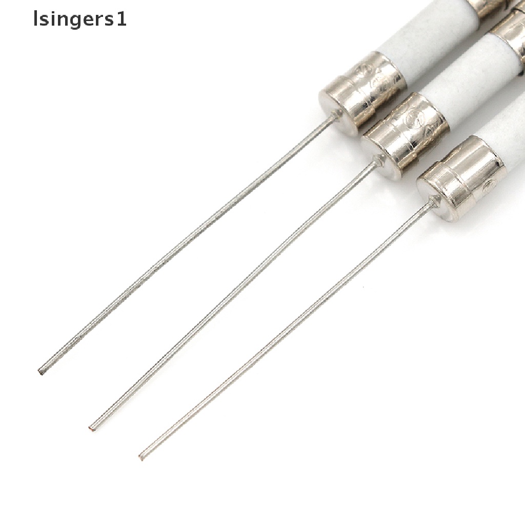 (lsingers1) 5pcs Sekring axial 10A 250V Bahan Keramik Untuk lcd-tv etc 5x20mm