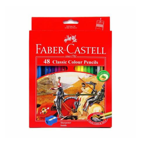 

Pensil Warna Faber Castell Classic 48 Warna
