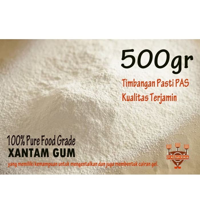 

BISA COD Xanthum Gum 500gram Xantan Gum 500 gram Xanthan Gum Food Grade