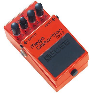 BOSS EFEK PEDAL GITAR MEGA DISTORTION MD2