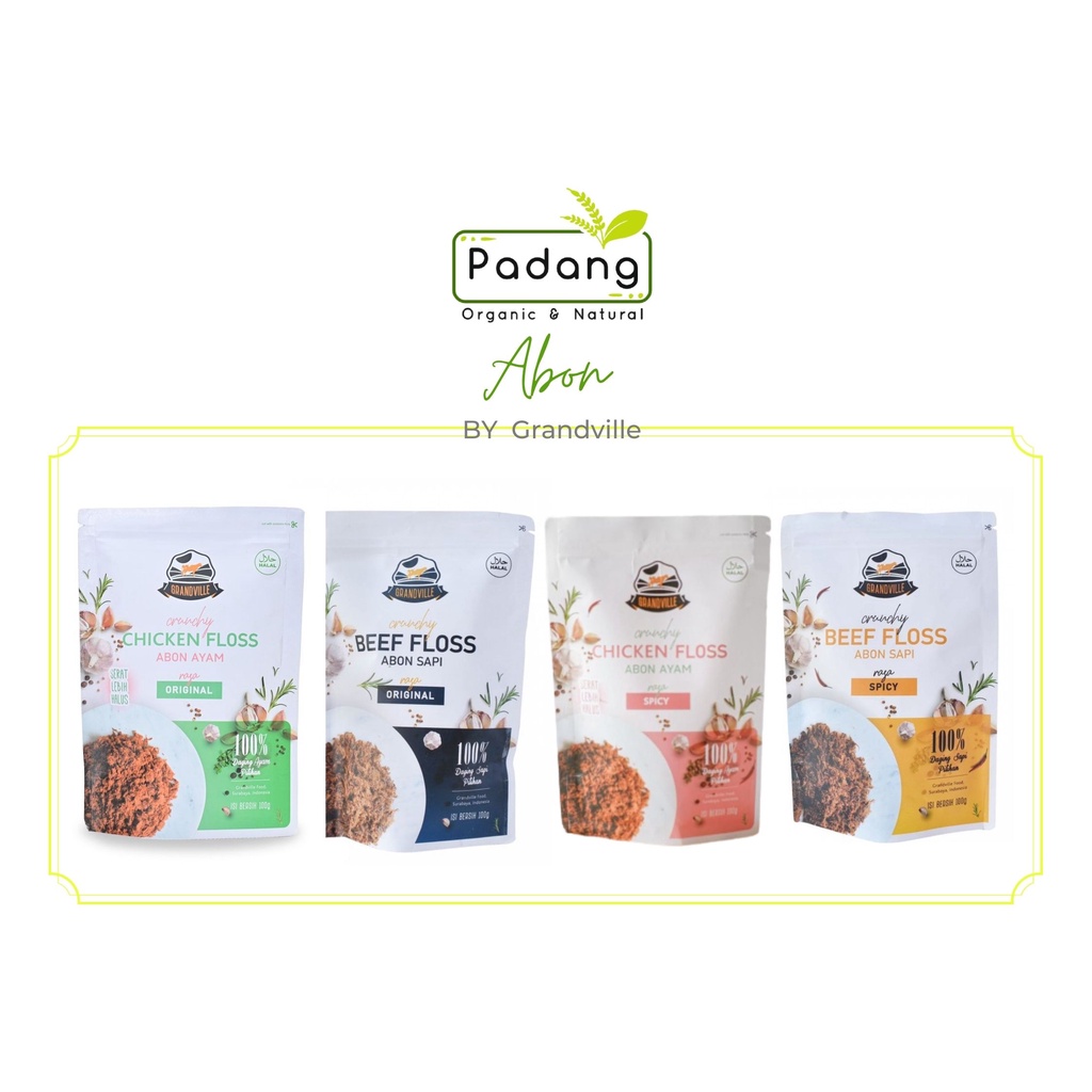 

Grandville - Abon Crunchy (Ayam Ori, Ayam Spicy, Sapi Ori, Sapi Spicy 100gr)