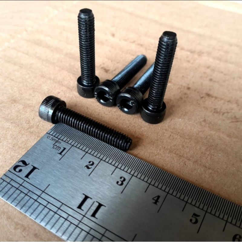 BAUT L BAJA M5 X 25 / BAUT M5 / BAUT 8 KUNCI L4 / L 4 FULL DRAT / BAUT L M5 X 25 / BAUT L M5X25 BAJA