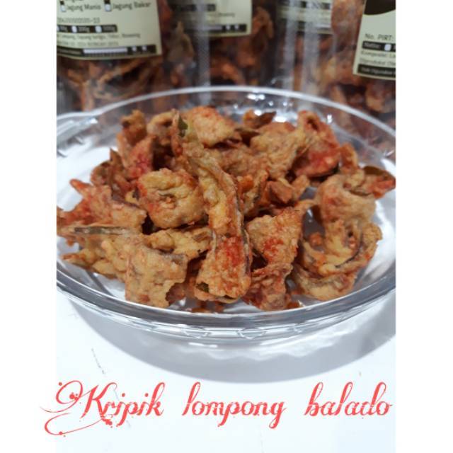 

Keripik Lompong Original Balado 1kg