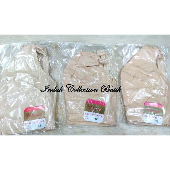 Unik bra bidadari bh bidadari tanpa kawat tanpa busa - CREAM, 36 Limited