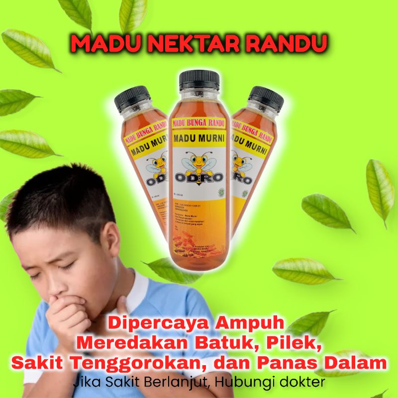 

MADU MURNI RANDU mentah 500ml PREMIUM
