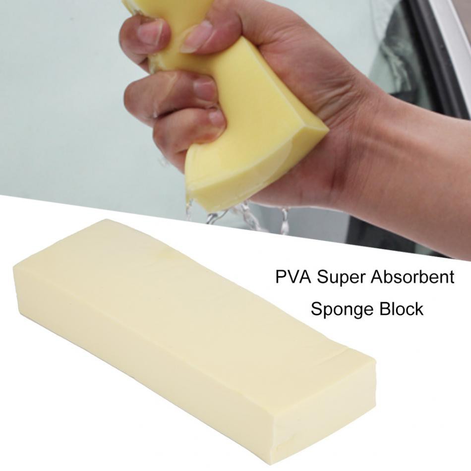 1Pc Spons Multifungsi Bahan PVA Super Menyerap untuk Mencuci Mobil