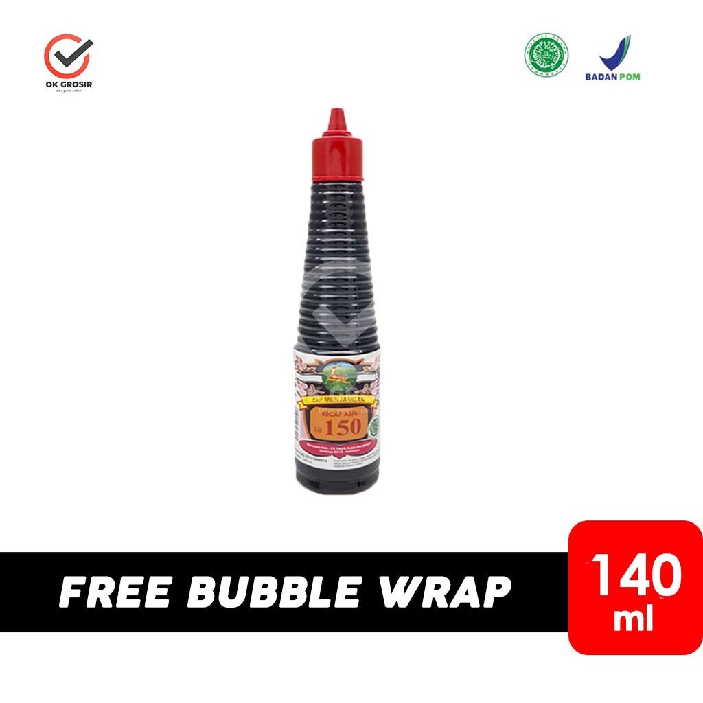 

Kecap Asin Menjangan No 150 (Kecil 140 ml)