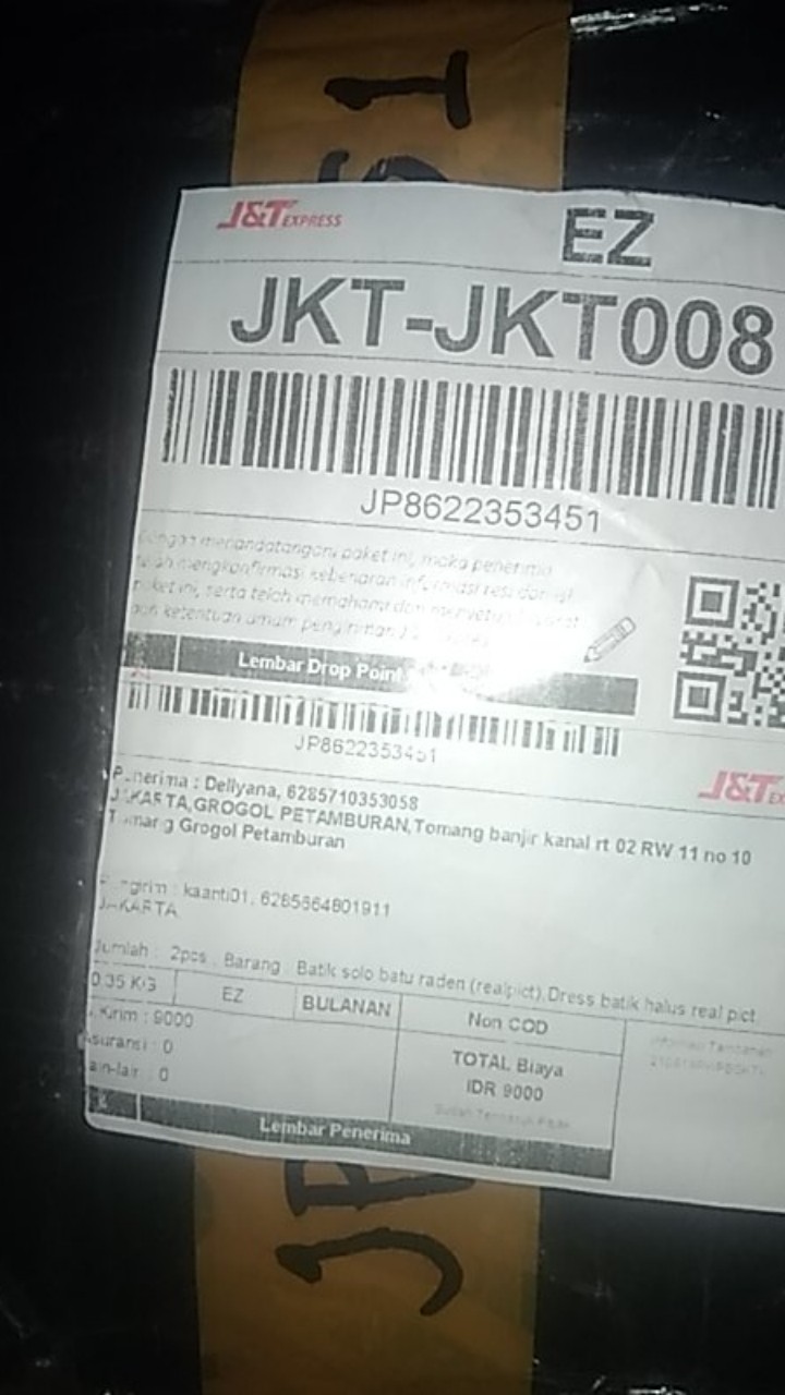 Batik Solo Batu Raden (realpict)