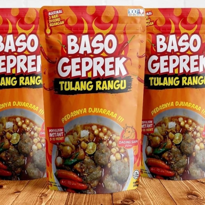 

Instant-Camilan- Baso Geprek Tulang Rangu Samiraos -Camilan-Instant.