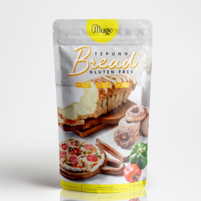 

NEW Mugo Tepung Roti Bebas Gluten / Gluten-Free Bread Flour Mix