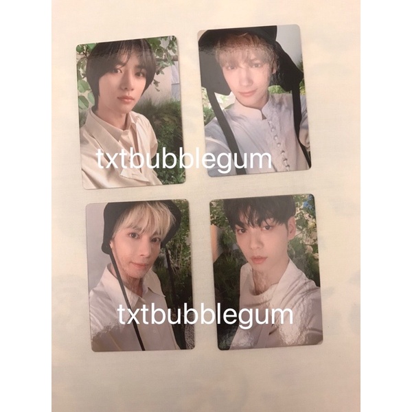 TXT Act Boy Special Gift Card Beomgyu Soobin Taehyun hueningKai