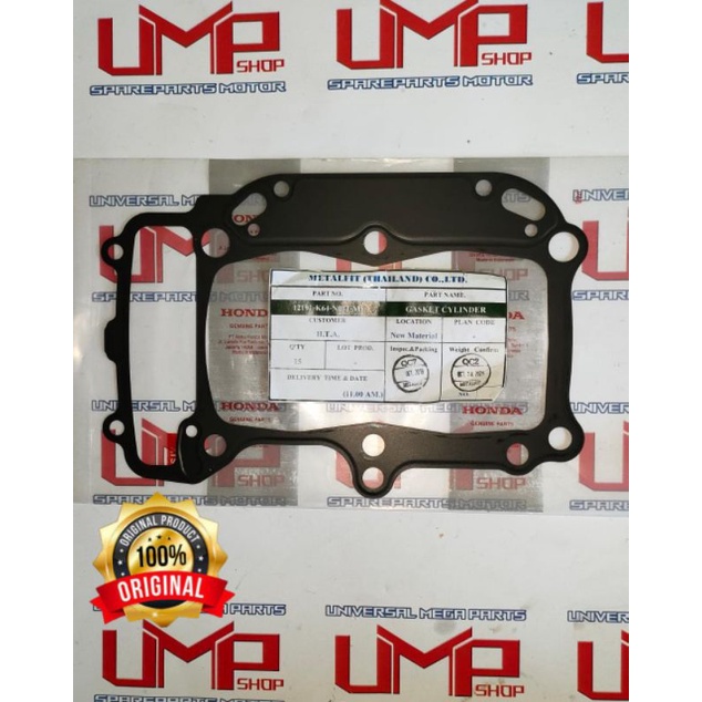 GASKET PAKING CYLINDER SILINDER CBR250RR NEW CBR 250RR K64 ORIGINAL HONDA