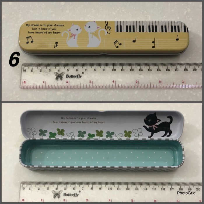 

Hari Ini Tempat Pensil / Kotak Pencil Kaleng / Pencil Case 18Cmx3,5Cmx2Cm Bagus