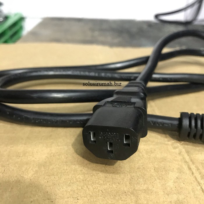 Kabel Power cord C13 To AC US Plug 2m 2 Meter KABEL BESAR 6MM