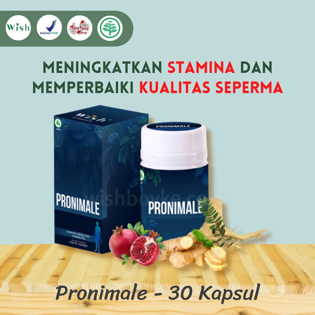 ASS || Wish Pronimale by Dr. Boyke Untuk Pria isi 30 Kapsul