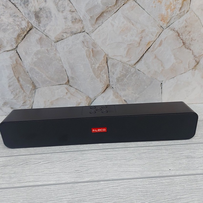 TERBARU~Speaker Soundbar Bluetooth Wireless FLECO F-551 BT | Speaker Digital Soundbar FLECO F-551BT | Speaker tv speaker Laptop speaker komputer dan HP Bisa Bluetooth FLECO F 551 BT | Soundbar Panjang Hitam Elegan | FMS