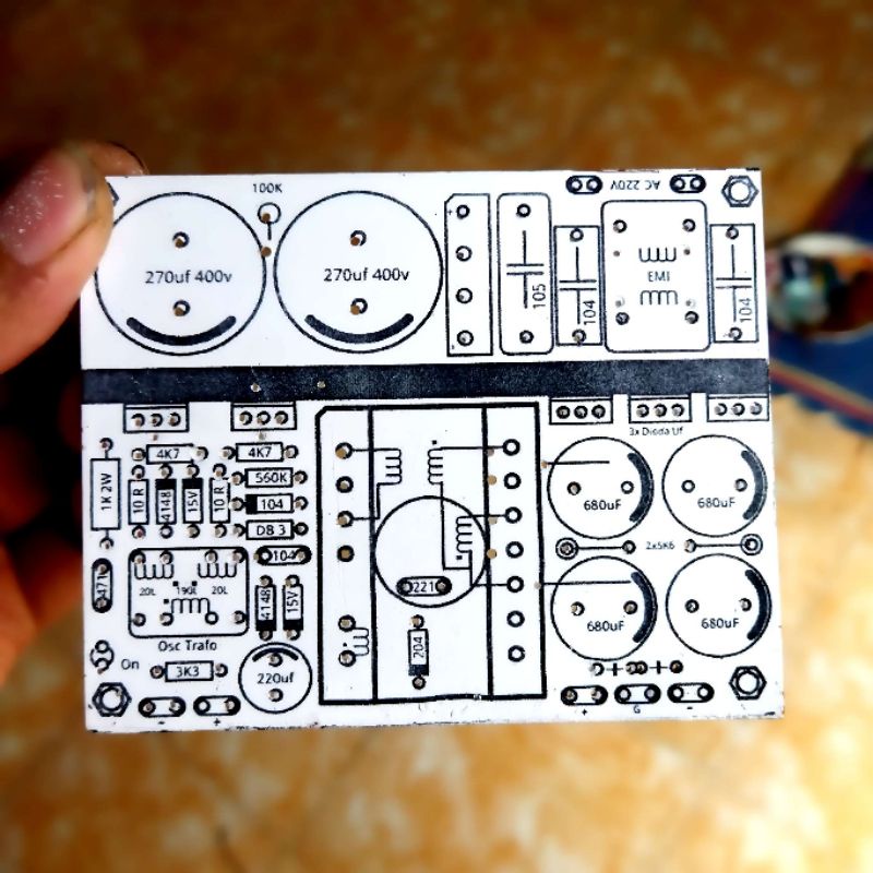 PCB smps sos HB, layout by Shandy