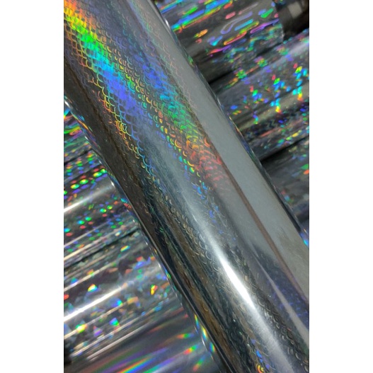 ALL NEW HOT STAMPING FOIL / HOLOGRAM FOIL / HOLOGRAPHIC FOIL MOTIF SISIK KECIL FULL HOLOGRAM Made In JAPAN