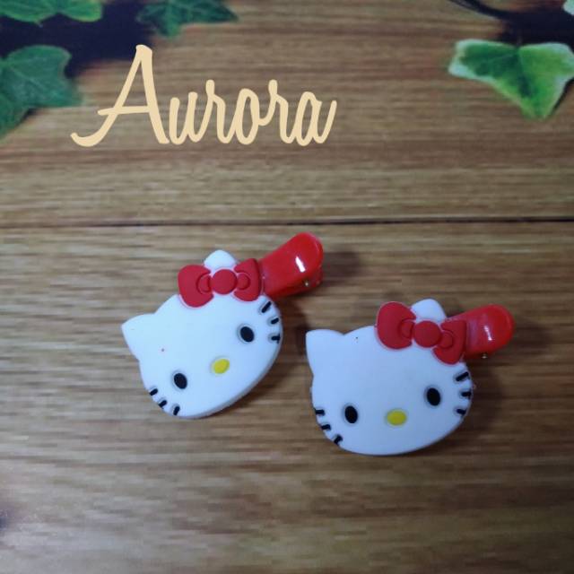 Jepit rambut anak hairpin hello kitty kualitas super