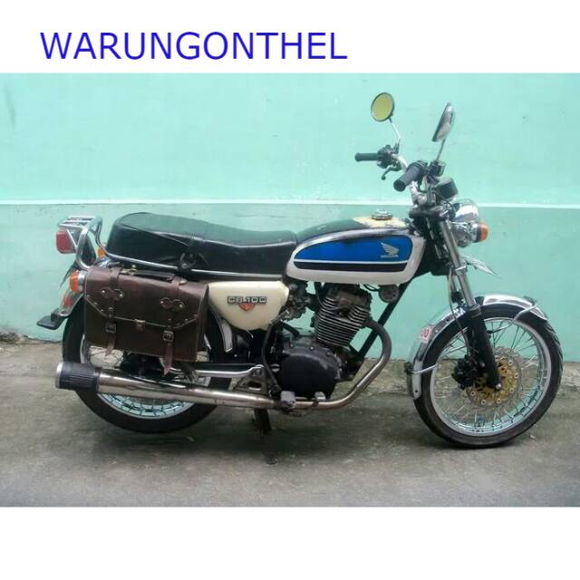 TAS BAGASI SEPEDA MOTOR -  TAS KULIT MOTOR - TAS MOTOR