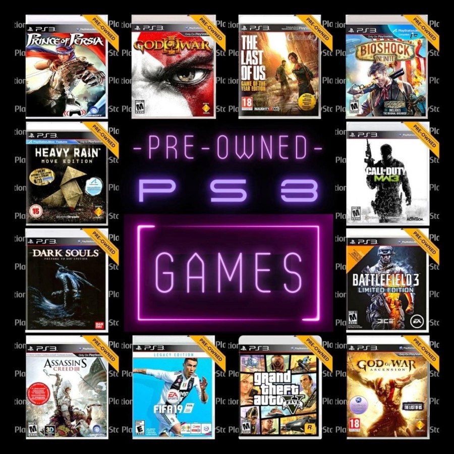 ★ (USED) PS3™ GAMES ★ kaset bd dvd cd game ps3 ps playstation 3 god of war ascension the last of us 