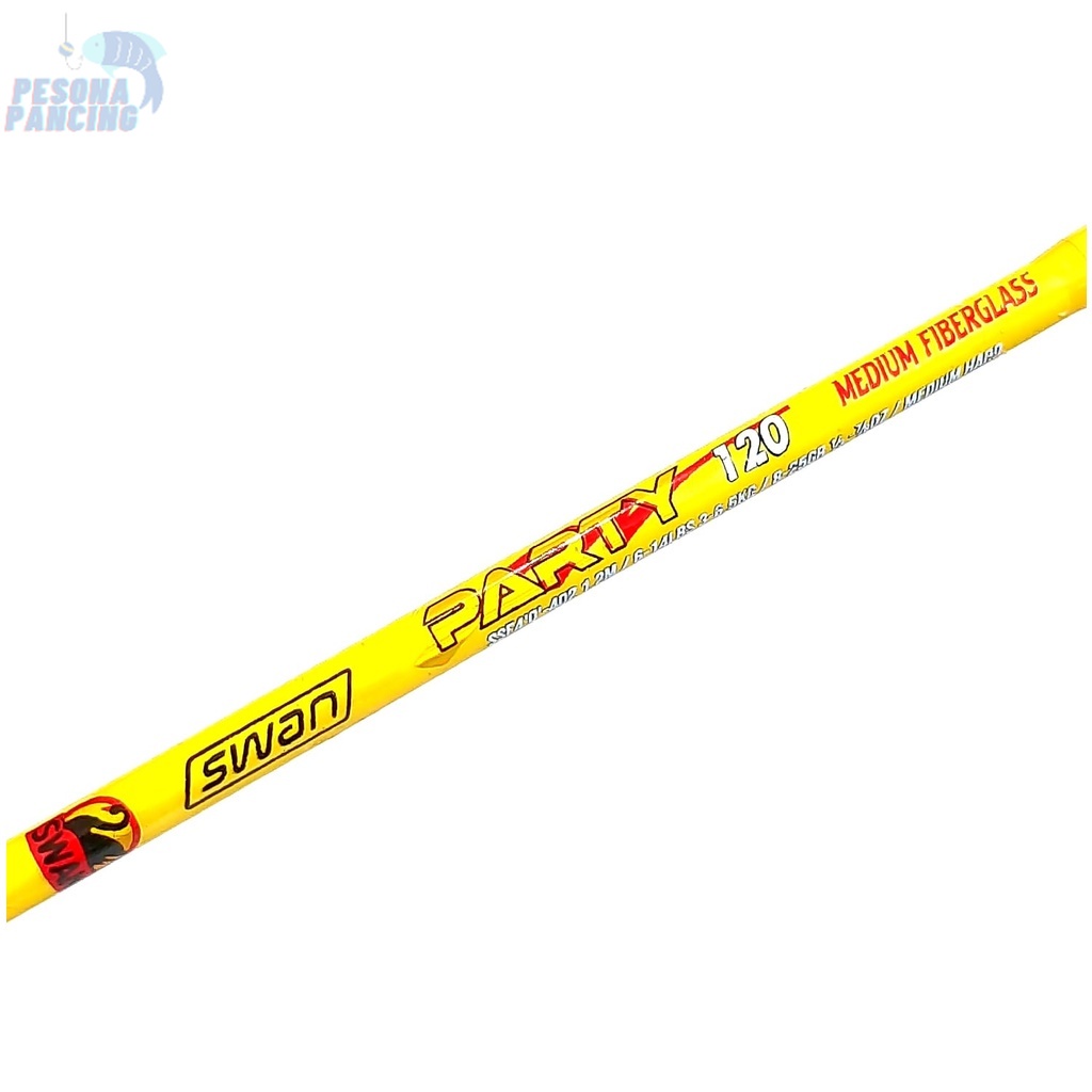 Joran Pancing SWAN PARTY JAPAN STYLE 120-150CM Warna RANDOM