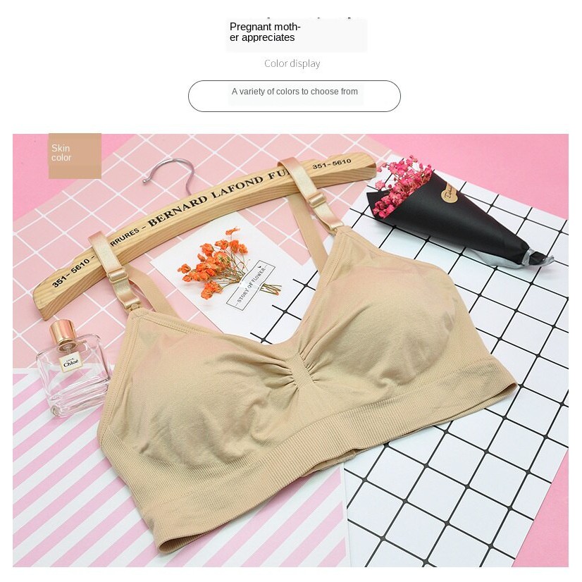 Japanese Seamless Nursing Bra Menyusui Maternity Bra