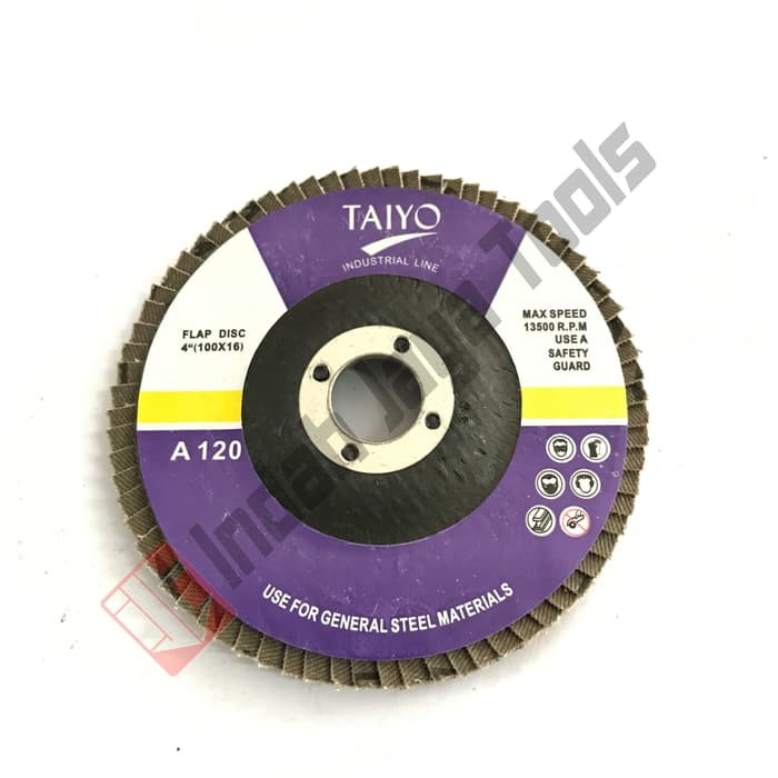 Flap Disc TAIYO No 180 / Amplas Tumpuk Susun