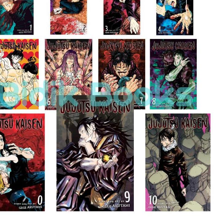 『IMPORT』 Jujutsu Kaisen Vol 0/1/2/3/4/5/6/7/8/9/10/11/12/13 terbaru