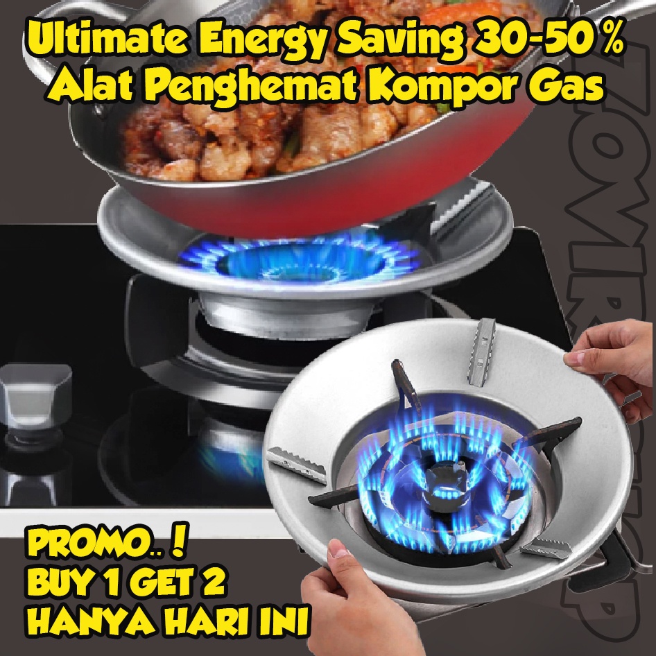 Ultimate Energy Saving 30-50% - Alat Penghemat Kompor Gas