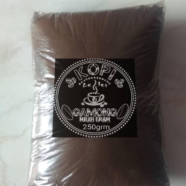 

Kopi bubuk 1/4 kg.mbah eram (GAMONG)