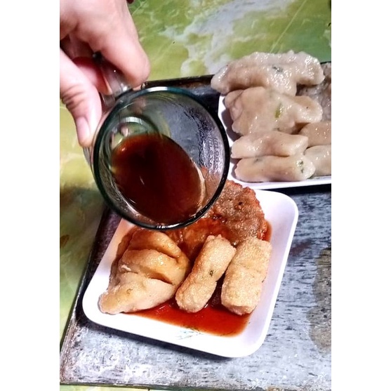 

pempek barokah khas iwak sungai