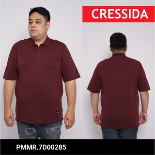 gof PBWB CRESSIDA BIG SIZE POLO T-SHIRT Pakaian Pria Atasan Kaos Polo Berkerah Wangky Polo Lengan Pendek