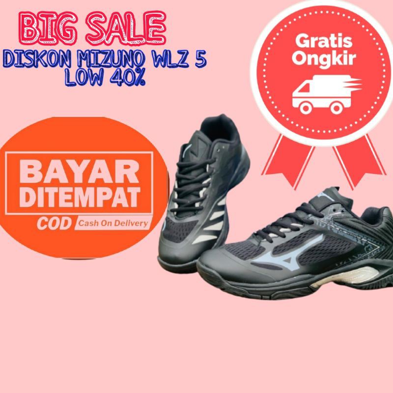 SEPATU VOLLY MIZUNO WLZ 5 LOW //MIZUNO WLZ 5 LOW//MIZUNO WLZ 5 PREMIUM