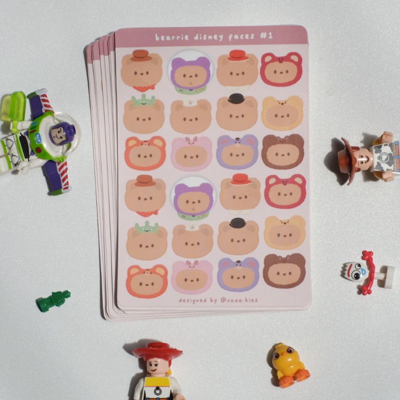 

COOO.KIES bearrie disney faces #1