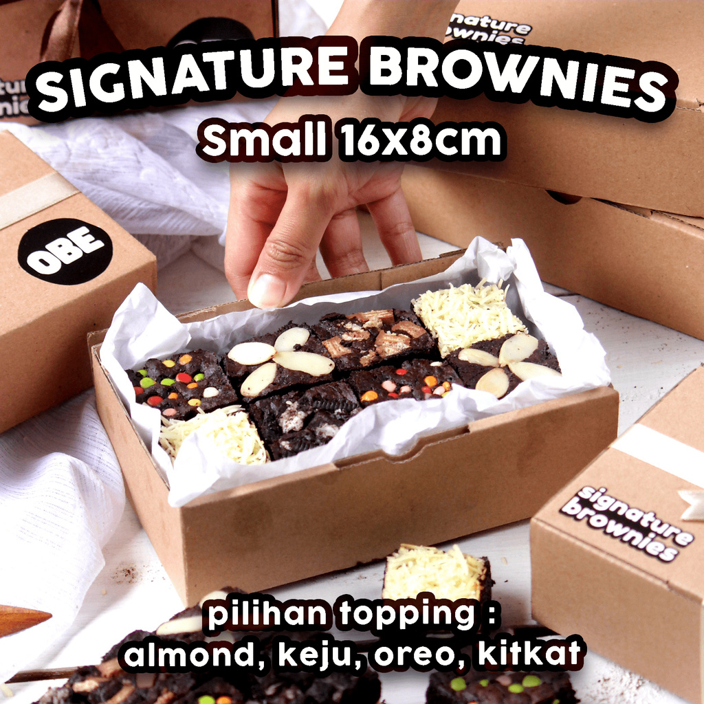 

(Small Size) OBE Signature Brownies