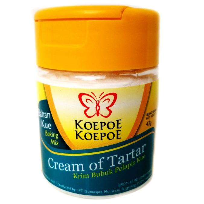 

^^^^^] CREAM OF TARTAR KOEPOE 43GR