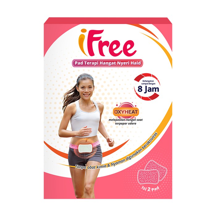 Tempelan Label Ifree Pad Terapi Anti Nyeri Haid Pms Menstruasi 8 Jam Alternatif Obat Shopee Indonesia