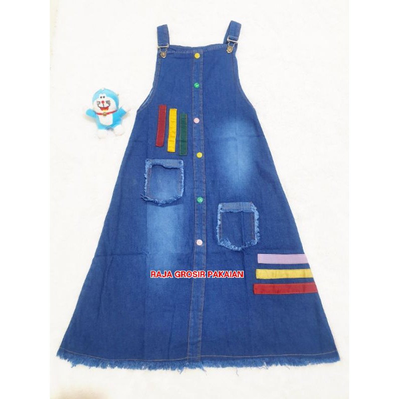 Baju Overall Jeans Anak / Baju Kodok Jeans Anak