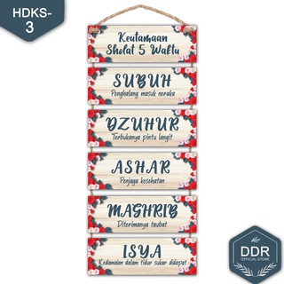 Hiasan Dinding Sholat Tepat Waktu Sholat 5 Waktu Islami Hiasan Dinding Sholat Tepat Waktu Sholat 5 Waktu Islami