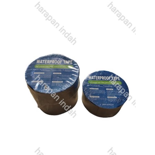 Lakban Anti Bocor Lem Anti Air Aluminium Foil Butyl Super Waterproof Tape Tambal Silver