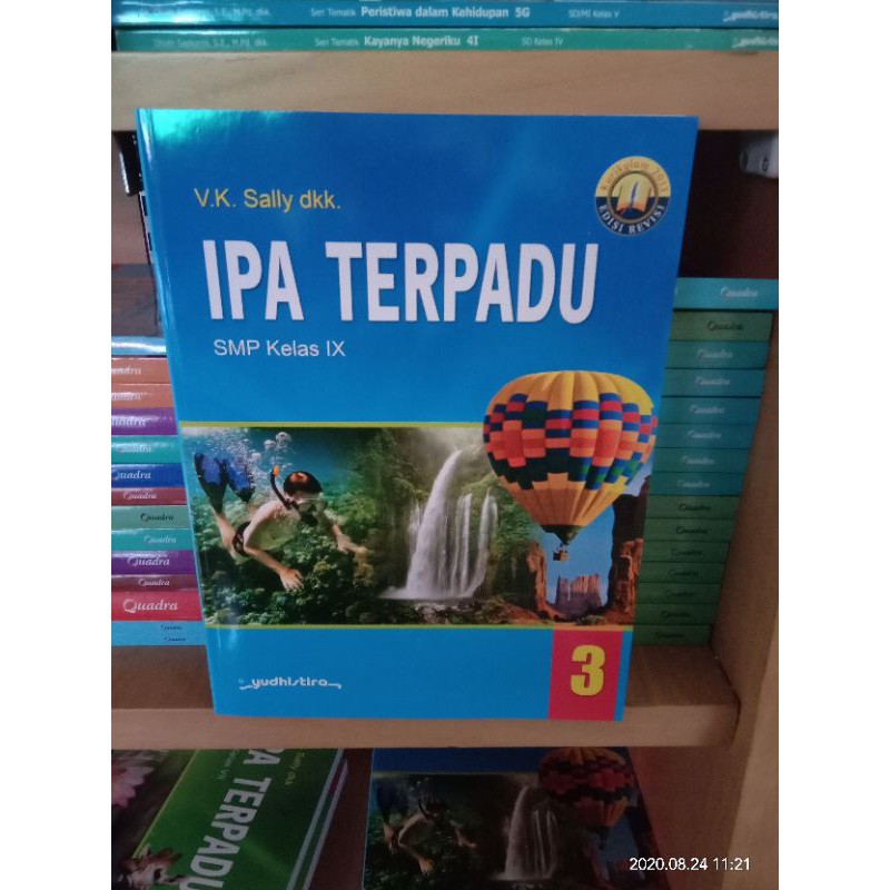 IPA Terpadu SMP kelas IX Yudhistira