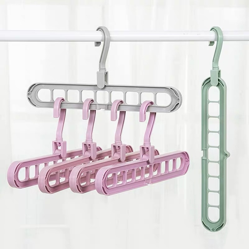 Gantungan Baju Multifungsi / Hanger Serbaguna / Magic Hanger Organizer 9in1