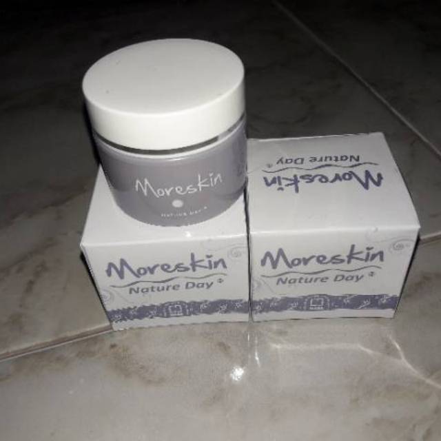 Moreskin Nature Day Cream/ Moreskin Cream pagi 20gram