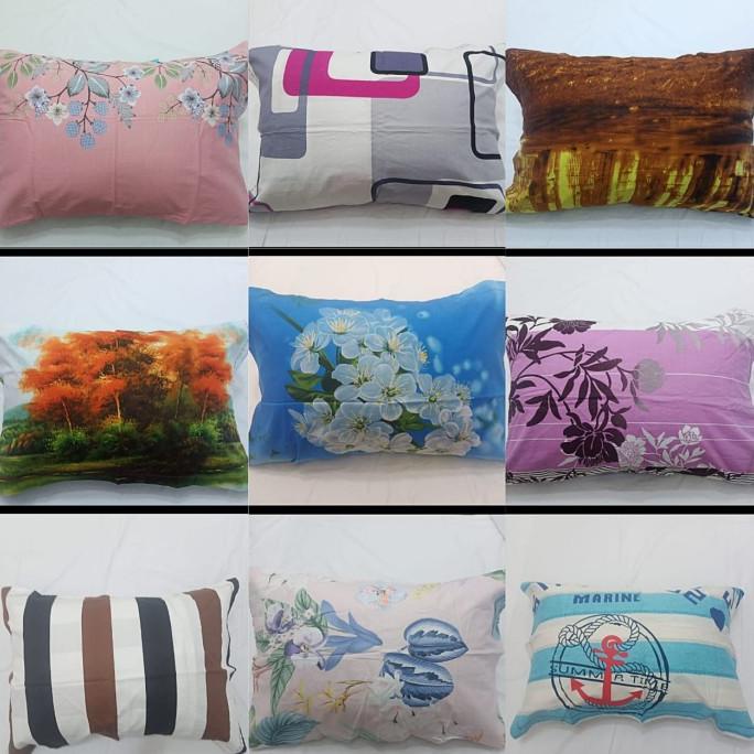 :::::::] Sarung bantal katun jepang 50x70 cm [lovender bedsheet]