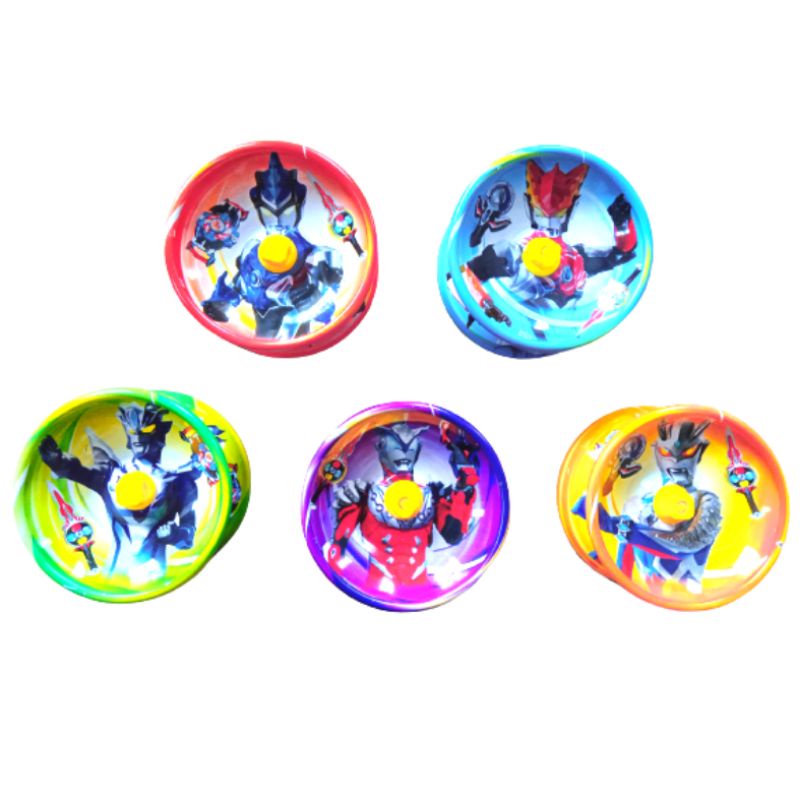 Yoyo Metal Ultraman Orb Zero Dan Lainnya (Asli Segel)