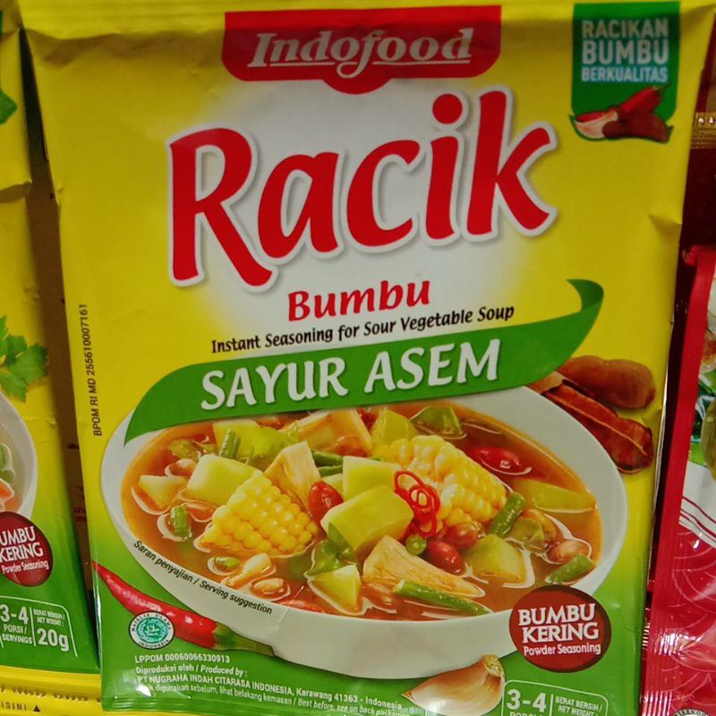 Racik Bumbu Sayur Asem