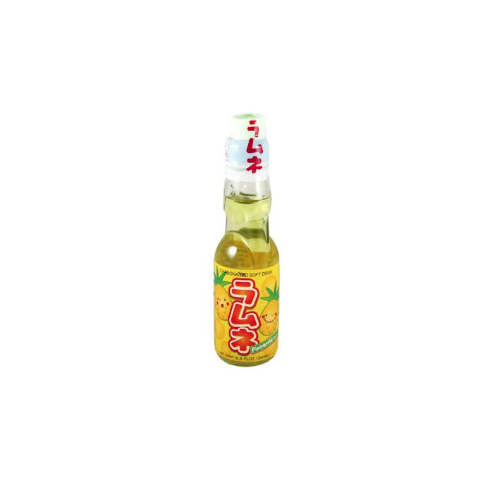 Hata Ramune Pineapple / Soft Drink Nanas Japan / Soft Drink Import / Minuman Import / Minuman Jepang